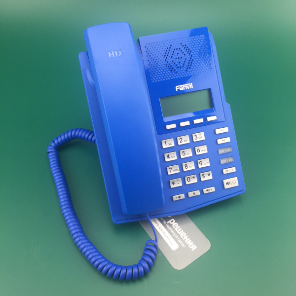 Fanvil X3P blu, ip телефон  (синий), без БП, POE