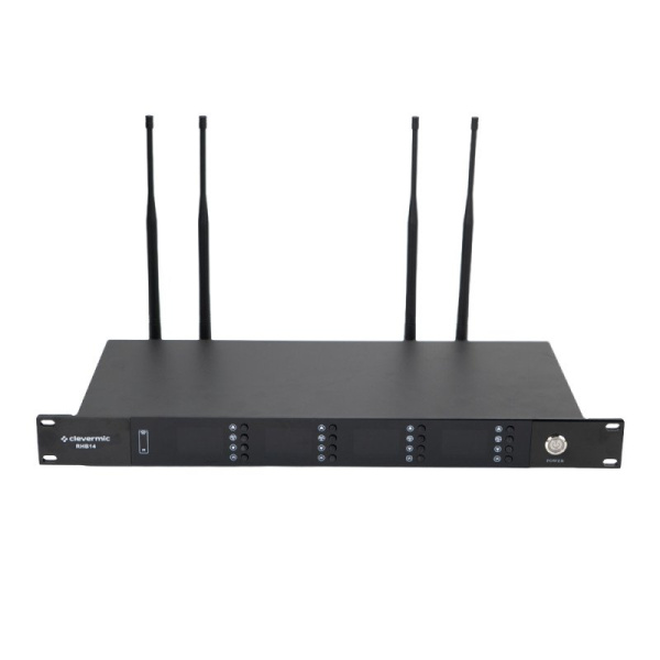 CleverMic RHB14, радиосистема с 2 ручными и 2 петличными микрофонами
