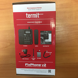 Termit FixPhone v2 rev3, стационарный GSM телефон 