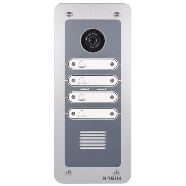 Robin SmartView SIP видеодомофон (4 клавиши,  камера 5Мп , для наружного монтажа)