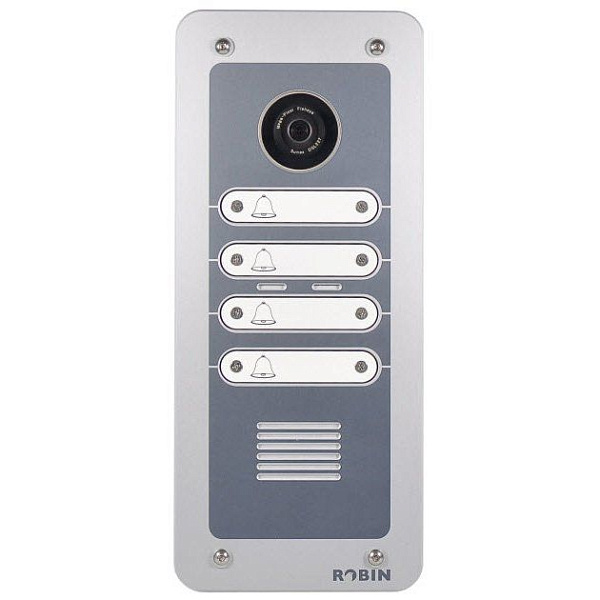 Robin SmartView SIP видеодомофон (4 клавиши,  камера 5Мп , для скрытого монтажа)