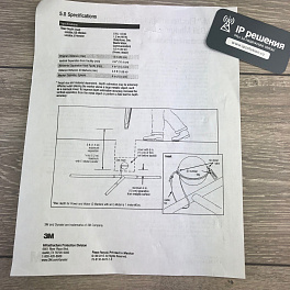 3M Scotchmark™ 1422-XR/iD — интеллектуальный шаровой маркер для силовых линий (красный)