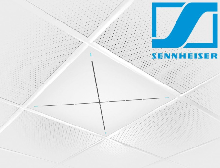 Микрофонный массив потолочный Sennheiser TeamConnect Ceiling