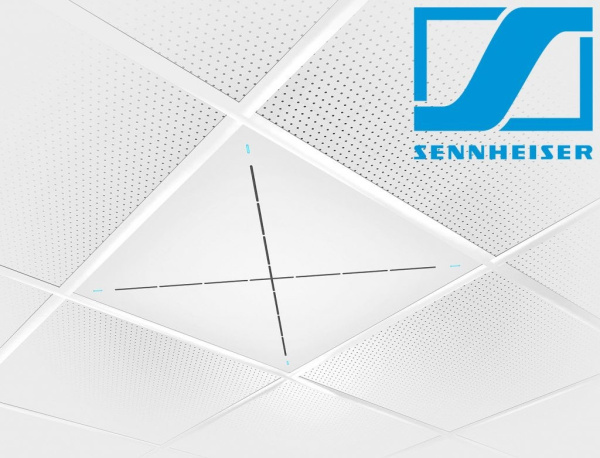 Микрофонный массив потолочный Sennheiser TeamConnect Ceiling Микрофонный массив потолочный Sennheiser TeamConnect Ceiling