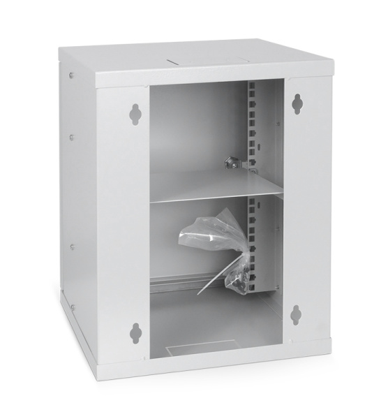 Cabeus, WSC-8Um, шкаф телекоммуникационный настенный 10" 8U 326x300x405mm (ШхГхВ) дверь металл Cabeus, WSC-8Um, шкаф телекоммуникационный настенный 10" 8U 326x300x405mm (ШхГхВ) дверь металл