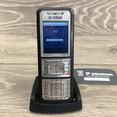 Mitel 612d v2 (Set), беспроводной DECT телефон (в комплекте с зарядной подставкой)