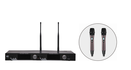 ITC T-521UH, радиосистема 2 ручных микрофона