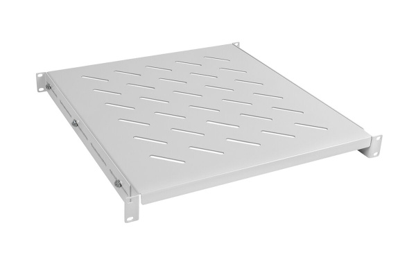 Cabeus, RA-J018-FC-700-100KG, полка регулируемая для шкафов и открытых стоек серая