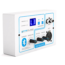 CVGAUDIO WCP-C2M/BT-W, настенный зональный контроллер управления