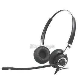 Jabra BIZ 2400 Duo (2409-700-104), профессиональная телефонная гарнитура для контакт и call-центров