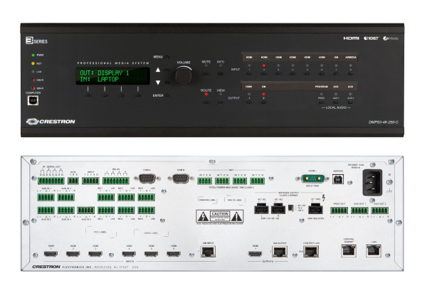 Crestron DMPS3-4K-250-C, презентационная система 3-Series® 4K DigitalMedia™ 250