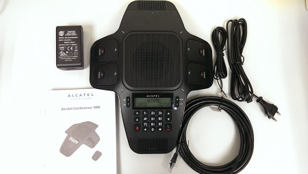 Alcatel Conference 1800, аналоговый конференц-телефон с 4-мя беспроводными микрофонами Alcatel Conference 1800, аналоговый конференц-телефон с 4-мя беспроводными микрофонами