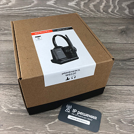 Plantronics Savi W8220-M, беспроводное DECT-решение для компьютера, смартфона и стационарного телефона (Microsoft, стерео)