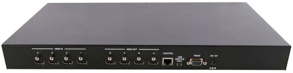 Матричный коммутатор со встроенным процессором видеостен