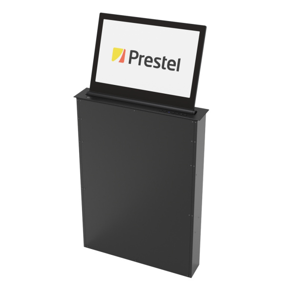 Prestel MT-24TP, выдвижной моторизованный сенсорный ЖК-монитор 23,8" 4K черный