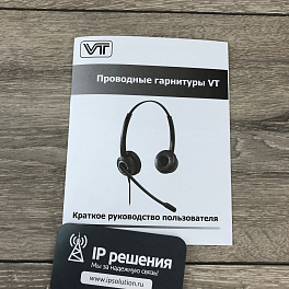 VT VT6200 USB, проводная моноауральная головная USB-гарнитура 