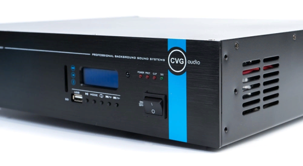 CVGaudio M-243Tm, микшер-усилитель с встроенным модулем источника сигнала CVGaudio M-243Tm, микшер-усилитель с встроенным модулем источника сигнала