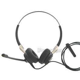 Jabra BIZ 2400 Duo (2409-700-104), профессиональная телефонная гарнитура для контакт и call-центров