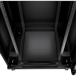 Cabeus, SH-05C-47U80/100-BK, шкаф монтажный телекоммуникационный 19" 47U 800x1000x2277mm (ШхГхВ), цвет черный (RAL 9004) 