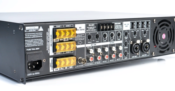 CVGaudio M-243Tmz, микшер-усилитель с встроенным модулем источника сигнала CVGaudio M-243Tmz, микшер-усилитель с встроенным модулем источника сигнала