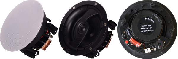 Потолочная встраиваемая акустика CleverMic HSR178-8C (белый, пассивная) Потолочная встраиваемая акустика CleverMic HSR178-8C (белый, пассивная)