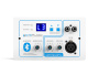 CVGAUDIO WCP-C2M/BT-W, настенный зональный контроллер управления CVGAUDIO WCP-C2M/BT-W, настенный зональный контроллер управления