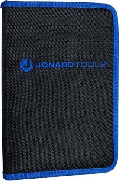 Jonard TKC-70 - чехол-книжка для инструментов, прочный нейлон, 7 держателей Jonard TKC-70 - чехол-книжка для инструментов, прочный нейлон, 7 держателей