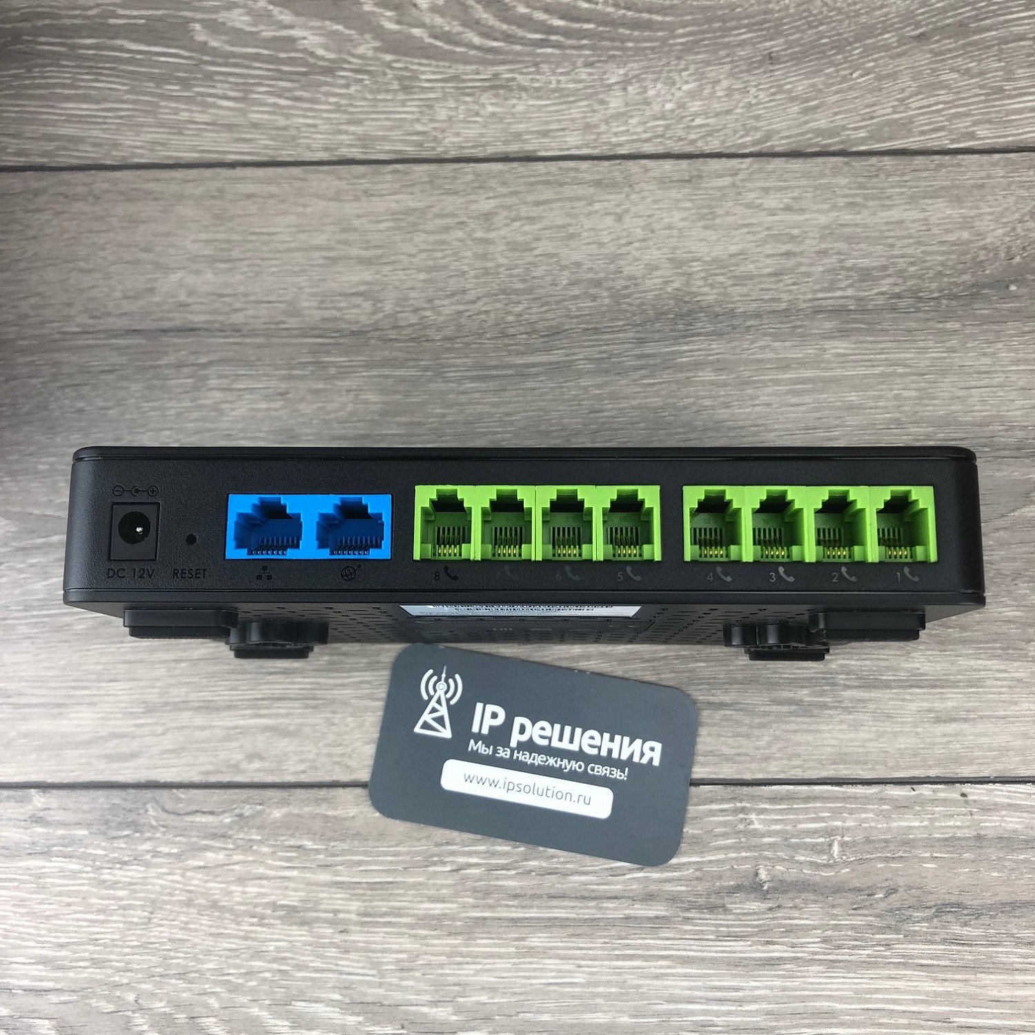 Grandstream HT818, SIP адаптер 8 FXS, 3 REN Grandstream HT818, SIP адаптер 8 FXS, 3 REN