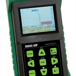 Greenlee 930XC-30P - оптический рефлектометр PON (1310/1490/1550нм) с функцией оптического тестера и визуализатора повреждений, APC/FC