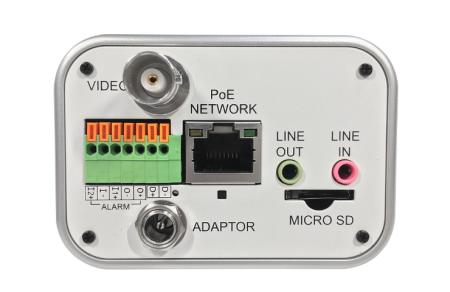 Камера внутр., H.264, MJPEG,  CMOS, PoE, 3x оптическое увеличение, Макс. угол обзора 109°