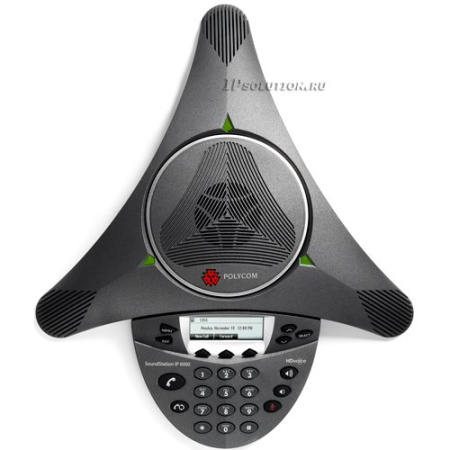 Polycom SoundStation IP 6000 VOIP, телефонный аппарат для конференц-связи Polycom SoundStation IP 6000 VOIP, телефонный аппарат для конференц-связи