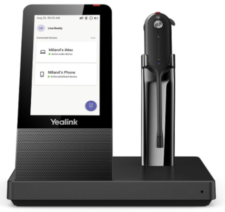 Yealink WH67 UC, беспроводная гарнитура Yealink WH67 UC, беспроводная гарнитура