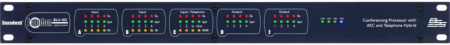 BSS BLU-102 аудиоматрица с процессором, 10 аналоговых входа, 8 аналоговых выхода BLU link, наличие телефонного гибрида