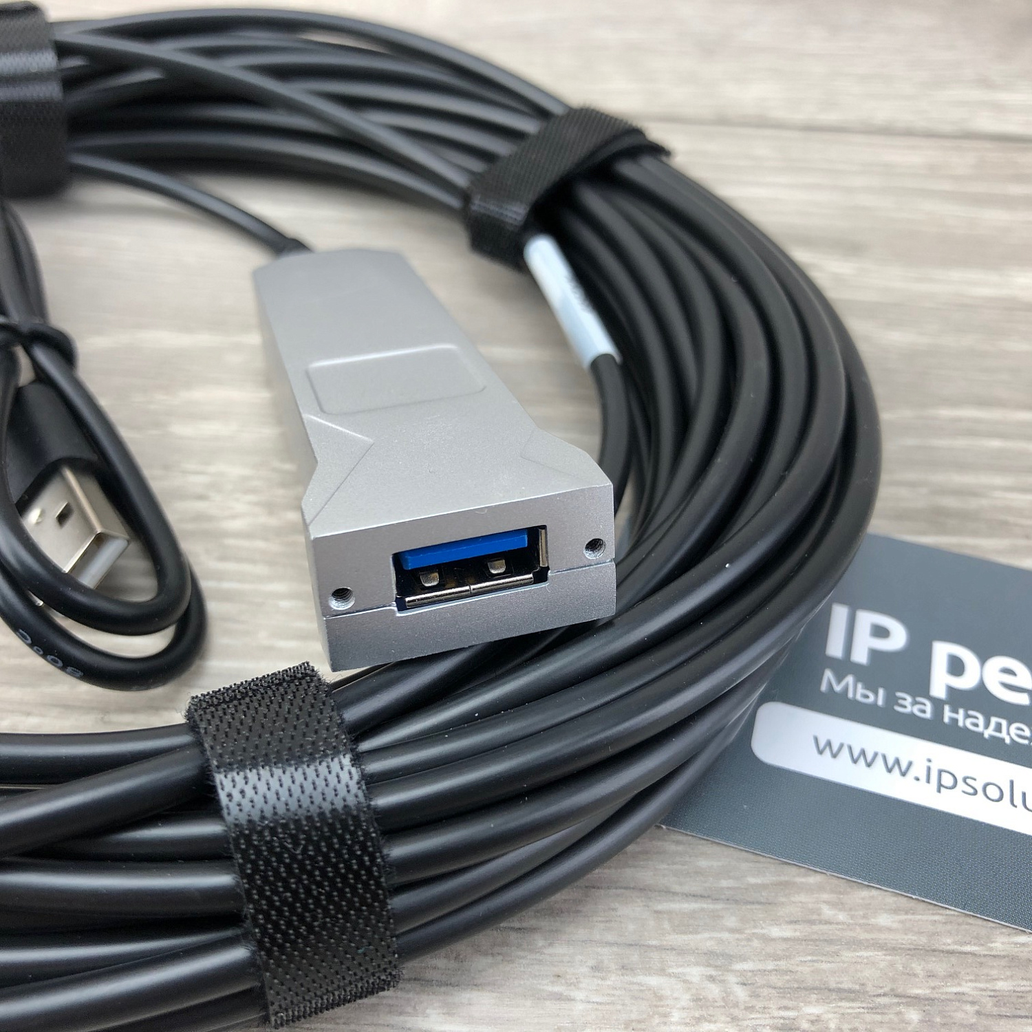 Prestel USB-E310, активный оптический кабель-удлинитель USB 3.0 (10 метров)