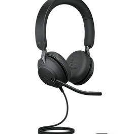 Jabra Evolve2 40 (24089-989-999), проводная гарнитура для компьютера, USB-А, UC Stereo