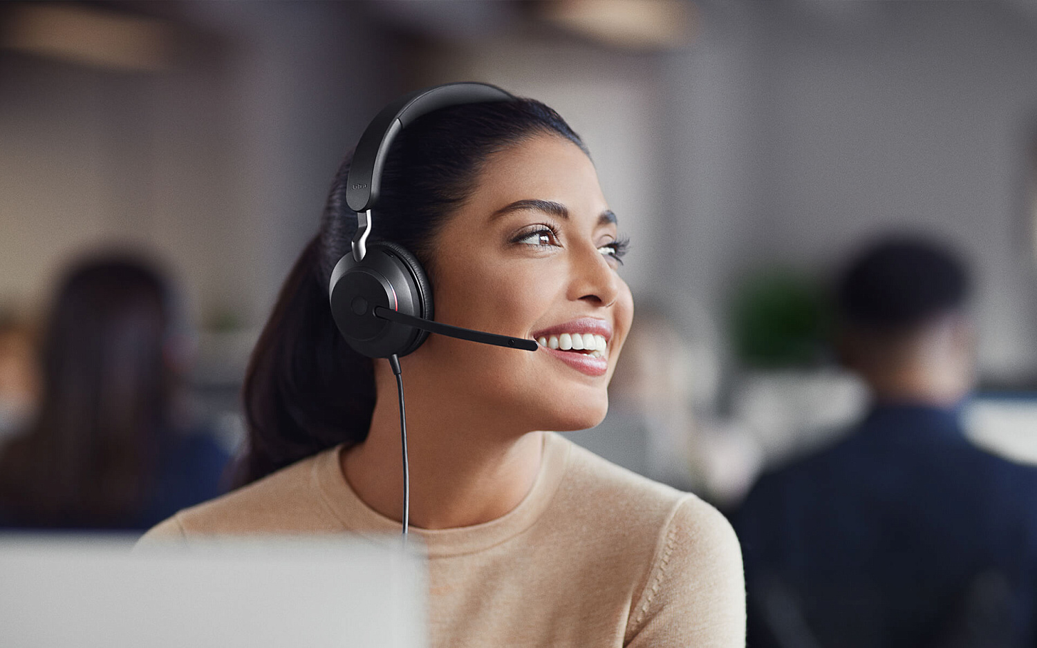 Jabra Evolve2 40 (24089-999-999), проводная гарнитура для компьютера, USB-А, MS Stereo