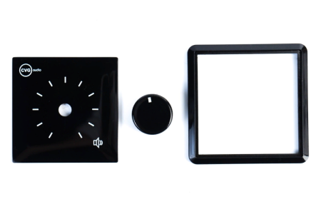 CVGaudio VA-Black S, комплект опциональных накладных пластиковых элементов черного цвета