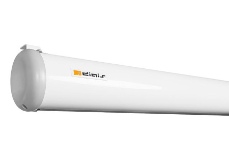 Экран настенный с электроприводом Digis DSEES-16903W_90 (Ellipse, white, формат 16:9, 246*240, 104", рабочая поверхность 130*230, MW, пульт ДУ в комплекте)Моторизованные экраны часто применяются в домашних кинотеатрах, конференц-залах, учебных заведениях,