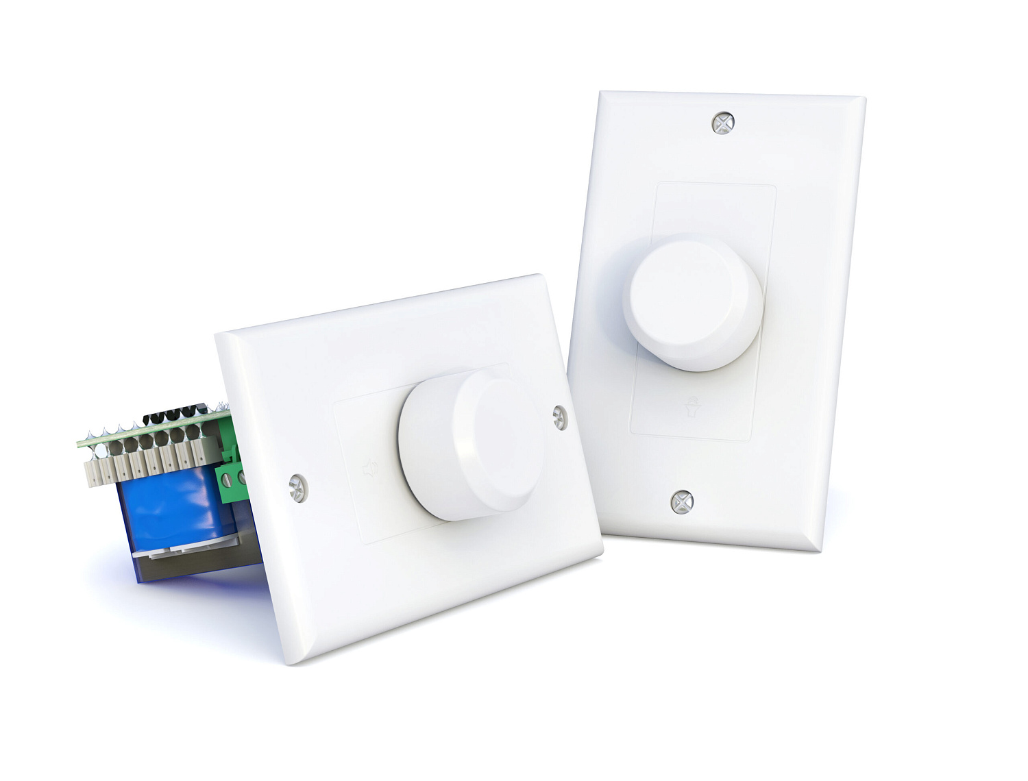 CVGaudio VRL-100, настенный двухканальный регулятор громкости CVGaudio VRL-100, настенный двухканальный регулятор громкости
