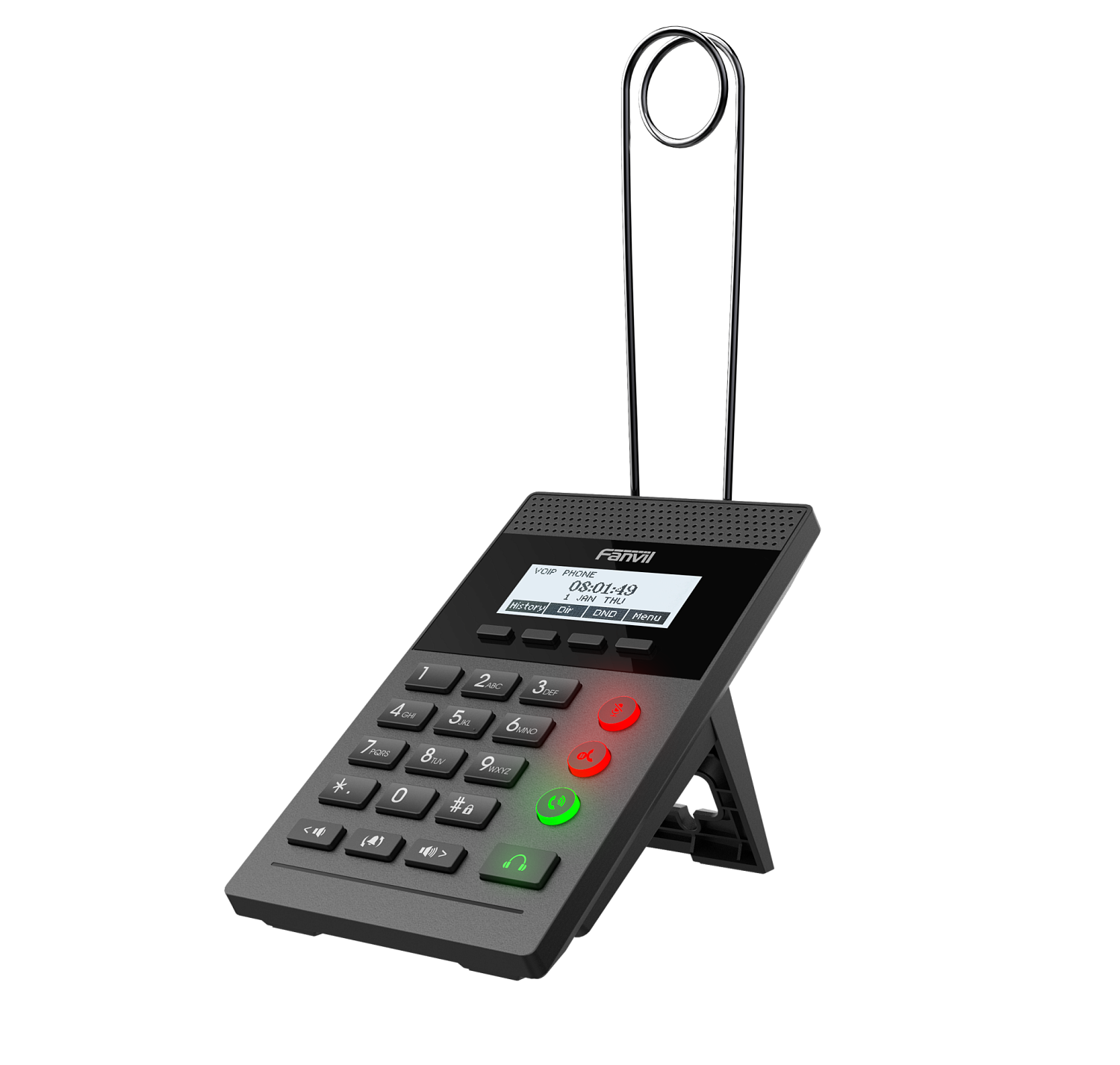 Fanvil X2CP, профессиональный телефон для колл-центра (c POE, без трубки)
