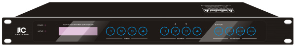ITC TS-9124HD, видео коммутатор 12х4