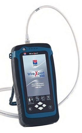 Psiber WireXpert 500 - кабельный тестер для сертификации витой пары до категории 6A (500 MHz) Psiber WireXpert 500 - кабельный тестер для сертификации витой пары до категории 6A (500 MHz)