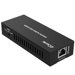 Prestel ADP-2O, 2-канальный аналоговый аудиодекодер Dante® с POE 