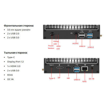 Lideo MPC-2, мини-ПК