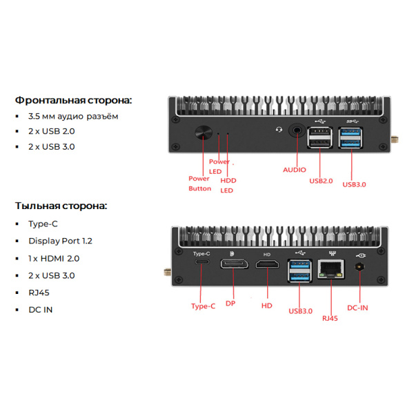 Lideo MPC-2, мини-ПК