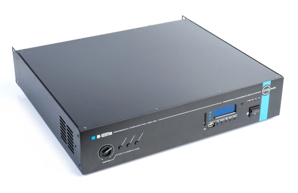 CVGaudio M-123Tm, микшер-усилитель с встроенным модулем источника сигнала CVGaudio M-123Tm, микшер-усилитель с встроенным модулем источника сигнала