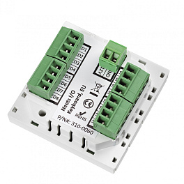 Дополнительная клавиатура на 8 кнопок для котроллеров Neets AlFa II и DelTa, подключение к I/O, белая