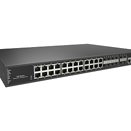 Prestel NS2-24C1-8F1-600P-4F10, управляемый PoE-коммутатор