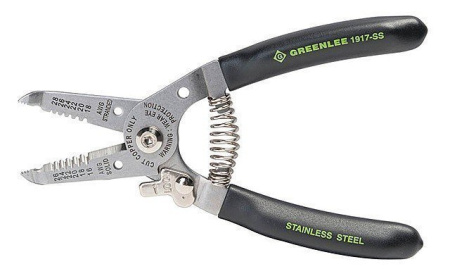 Greenlee 1917-SS - многофункциональный стриппер жил с диаметром 0,4-1,3 мм Greenlee 1917-SS - многофункциональный стриппер жил с диаметром 0,4-1,3 мм