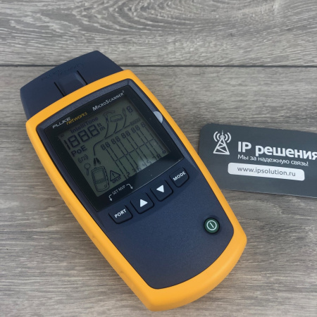 Fluke Networks MicroScanner2 Cable Verifier - кабельный тестер